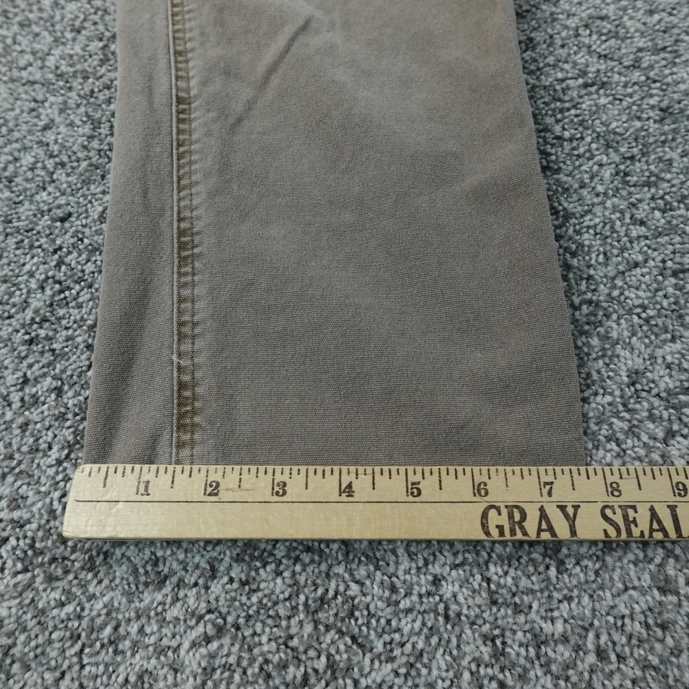Abercrombie & Fitch Men's Cargo Pants in Olive Brown 32 x 27 Altered. Cool pants - Picture 3 of 10